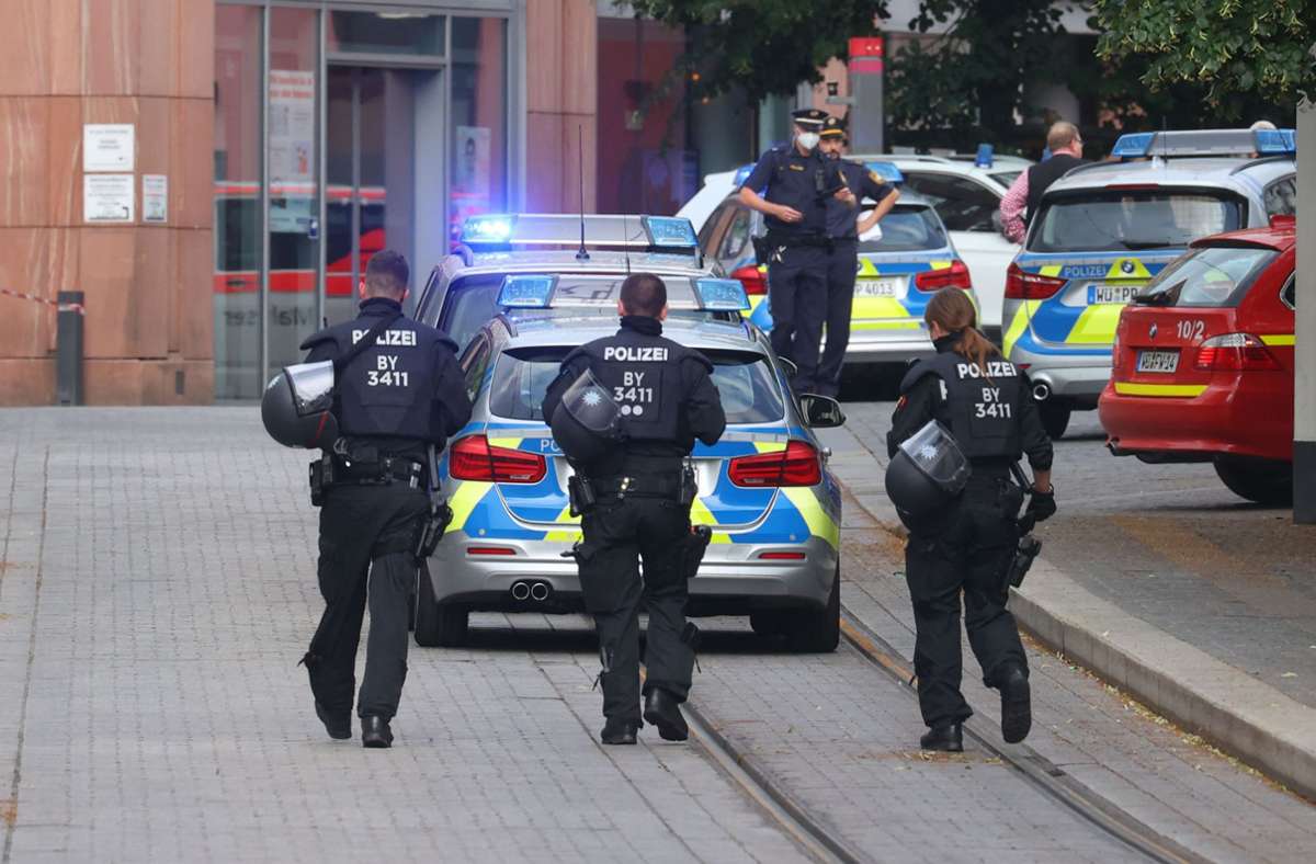 Am Freitag hat ein Mann drei Frauen in Würzburg getötet.