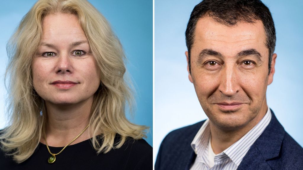 Kirsten Kappert-Gonther und Cem Özdemir: Das Herausforderer-Duo um den Grünen-Fraktionsvorsitz