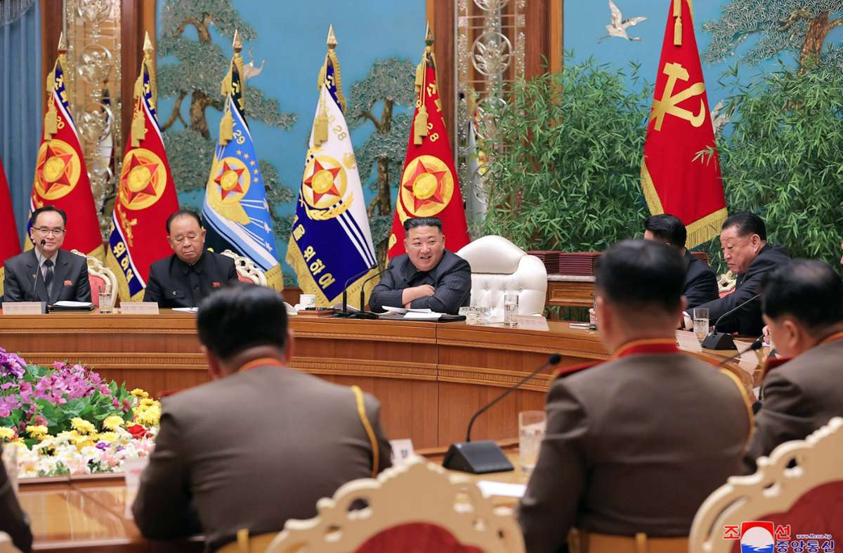 Machthaber Kim Jong Un hatte sein Atom- und Raketenprogramm zuletzt weiter vorangetrieben. Foto: dpa/Uncredited