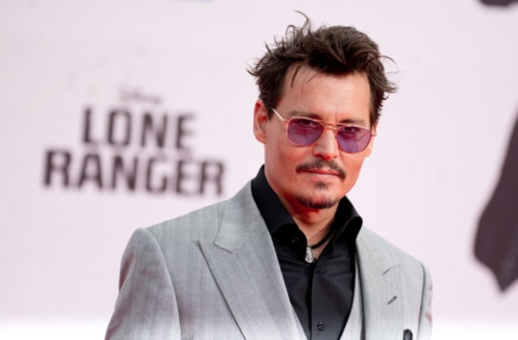 2009: US-Schauspieler Johnny Depp