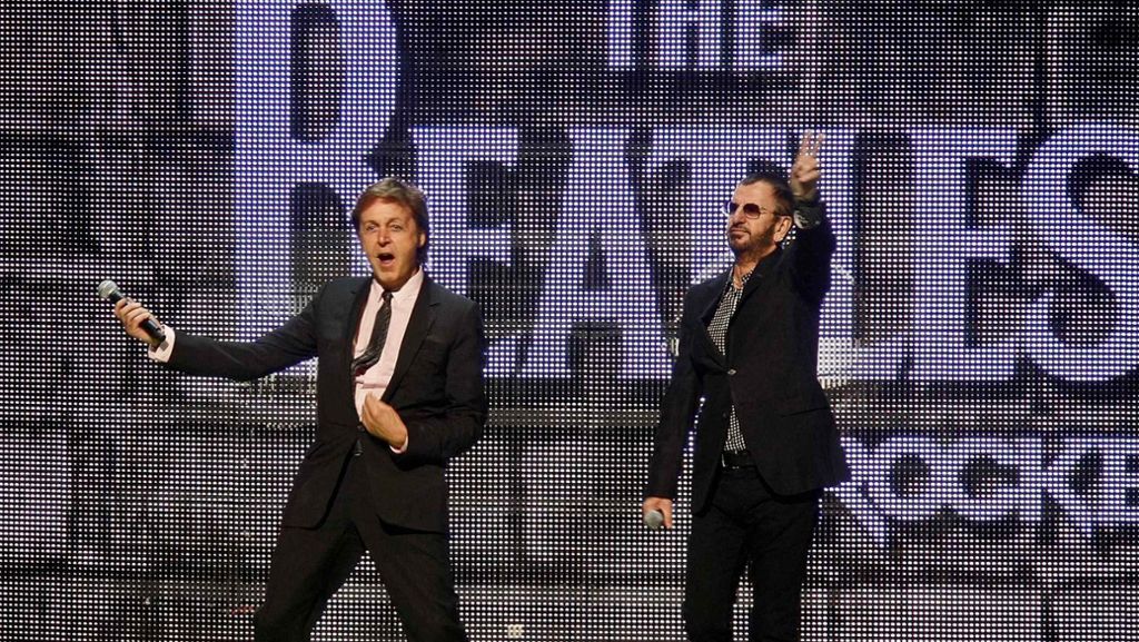 Beatles: Paul McCartney und Ringo Starr für einen Abend wiedervereint