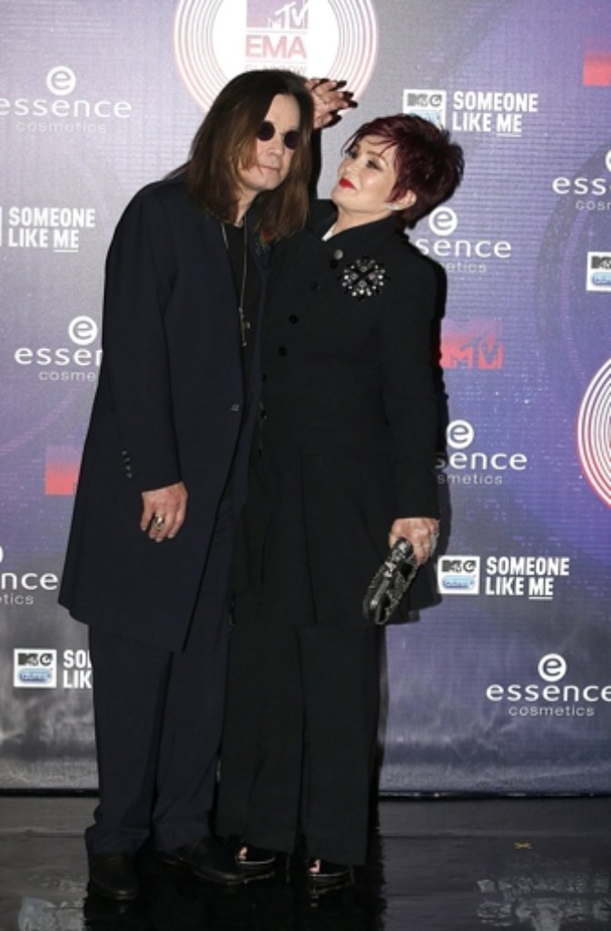 Ozzy Osbourne mit seiner Frau Sharon