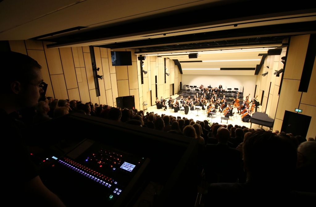 Am Freitag wurde im Filum erstmals ein Konzert vor Publikum gespielt.