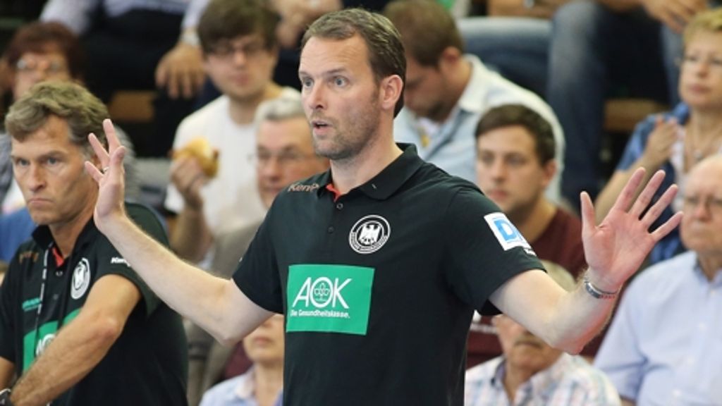 Premiere des neuen Bundestrainers: Handballer holen Remis im zweiten Spiel