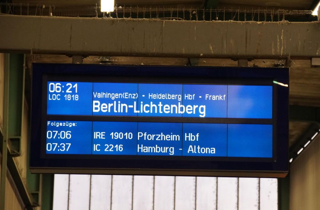 Der Flixtrain fährt jeden Tag um 6.21 Uhr nach Berlin.