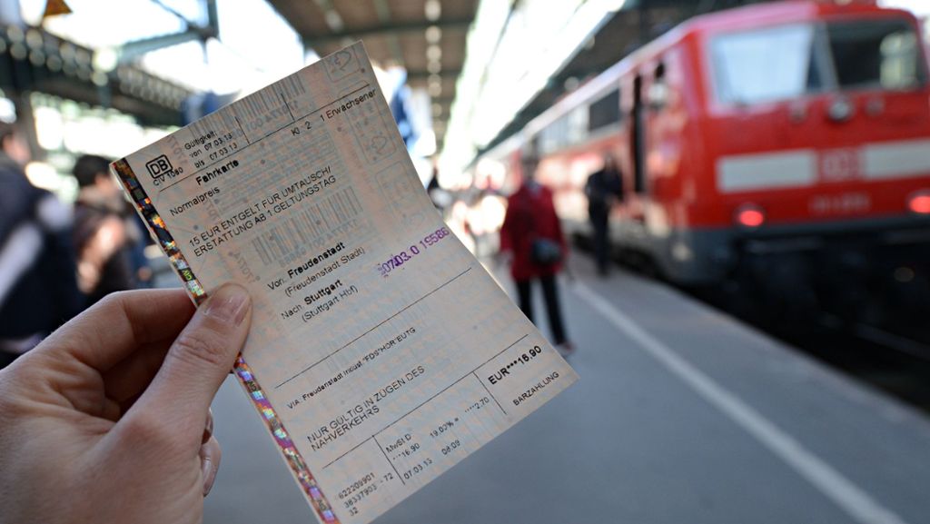 Anklage in Stuttgart: Groß angelegter Betrug mit Bahntickets