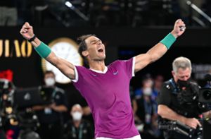 Rafael Nadal ist  Gladiator des weißen Sports
