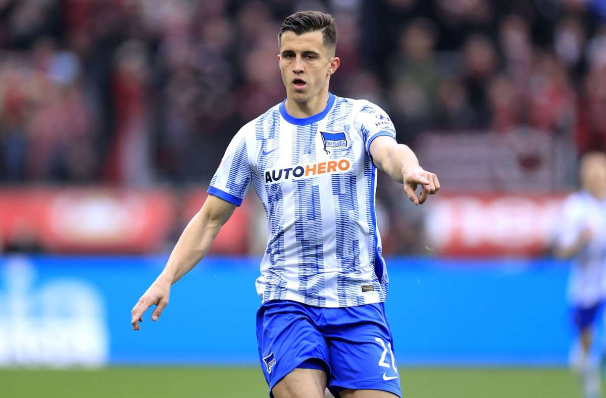 Marc Kempf wechselte im vergangenen Januar vom VfB Stuttgart zu Hertha BSC. Bei den Stuttgartern stand der Innenverteidiger von Sommer 2018 an unter Vertrag.