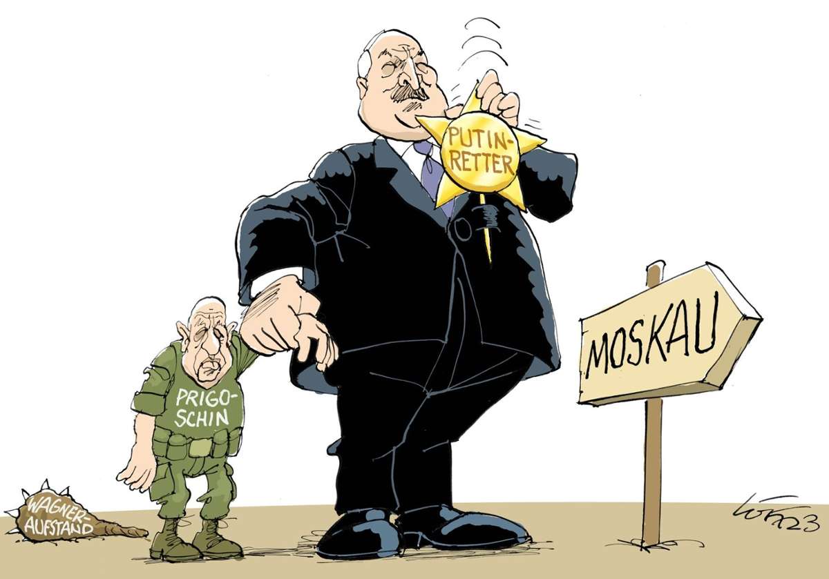26. Juni 2023 (Luff): Ordensverleihung: Lukaschenkos Signal