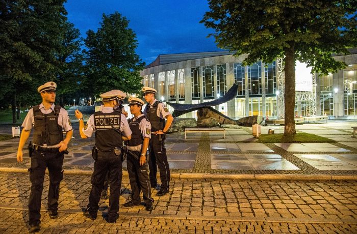 Forum am Schlosspark in Ludwigsburg: Bombendrohung löst Großeinsatz der Polizei aus