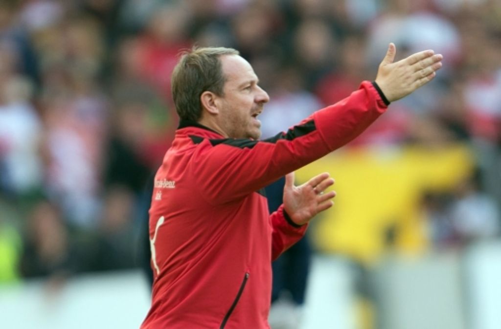 VfB-Stuttgart-Trainer Alexander Zorniger schickt Samstag gegen Gladbach folgende Elf ins Rennen:
