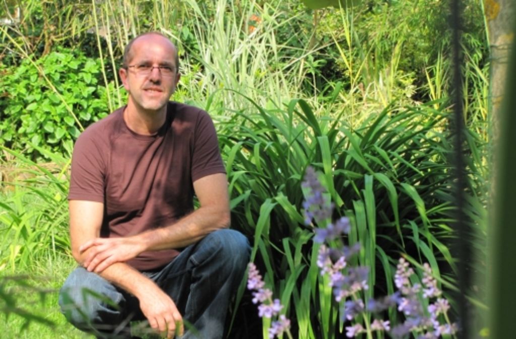 Dieter Lösch öffnet zum ersten Mal seinen Garten im Steckfeld für Besucher.