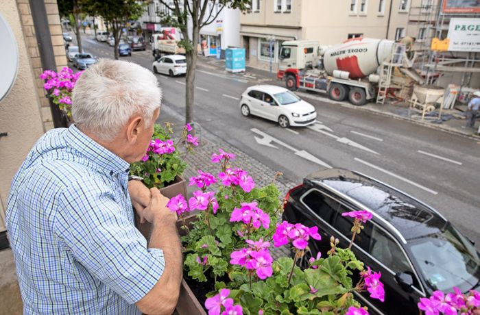 Wohnen in Fellbach: Balkonien klappt wegen Lärm nur sonntags