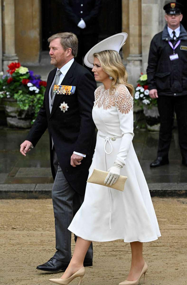 Der niederländische König Willem-Alexander und seine Frau Königin Máxima