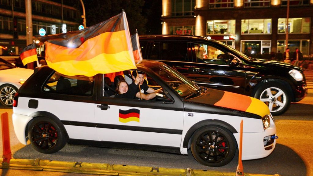 Autokorso in Stuttgart zur Fußball-WM 2018: Zur Not wird die Theo-Heuss-Straße gesperrt