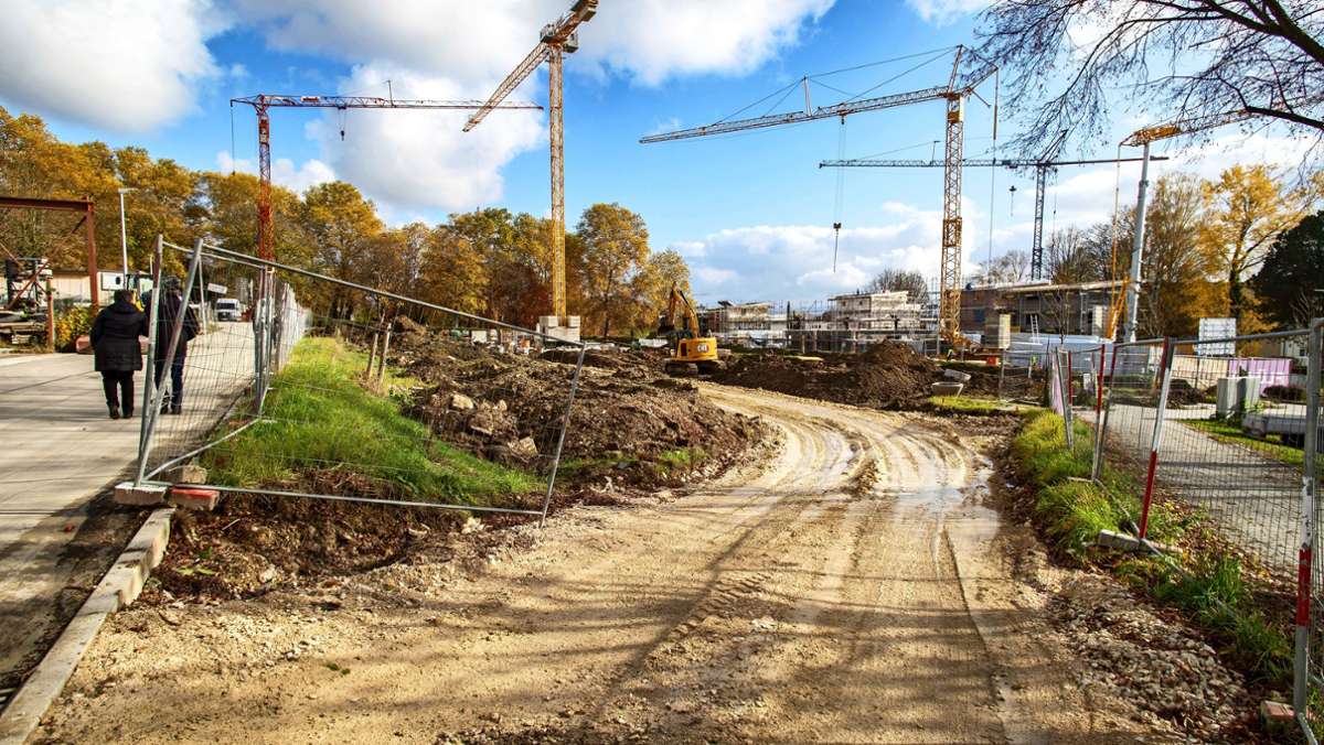 Baugebiete in Göppingen: Bagger rollen für neue Wohnungen