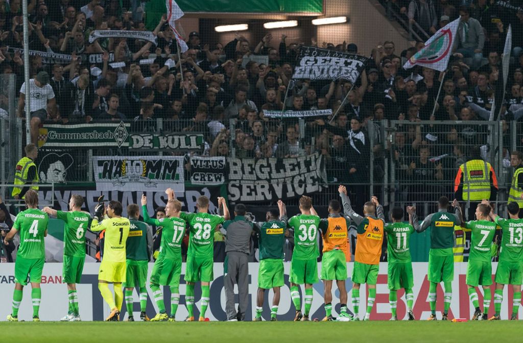 Platz 4 – Borussia Mönchen Gladbach: Die Fohlen werden von 85 177 offiziellen Supportern getragen, eine Steigerung von drei Prozent im Vergleich zum Vorjahr.