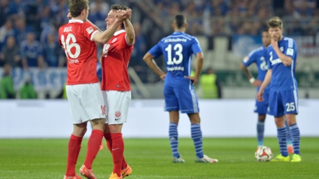 0:2 in Mainz: Schalke muss um Europa bangen