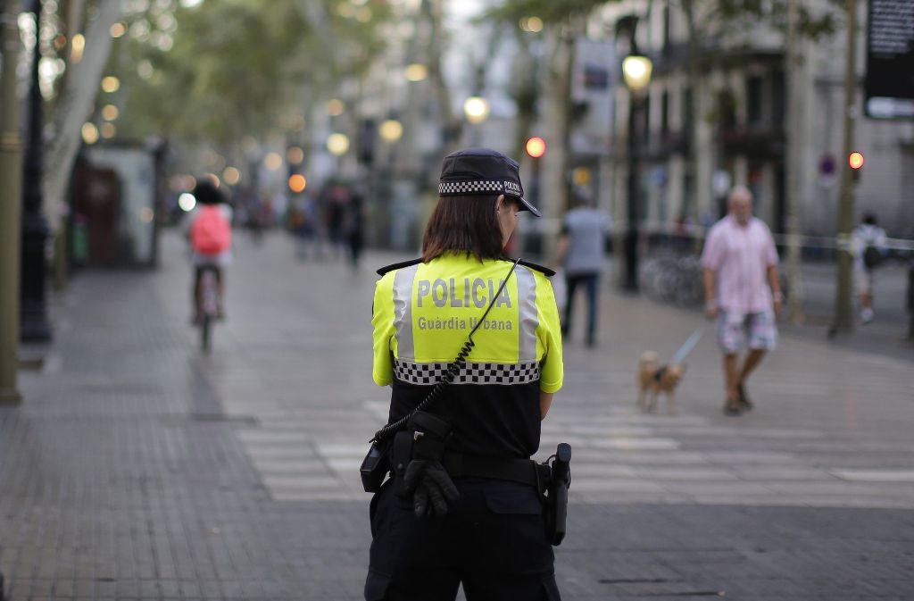 Die Polizei ist in Barcelona auf Alarmbereitschaft.