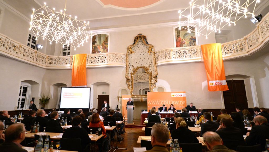 Politik in Baden-Württemberg: Südwest-CDU geht in Klausur