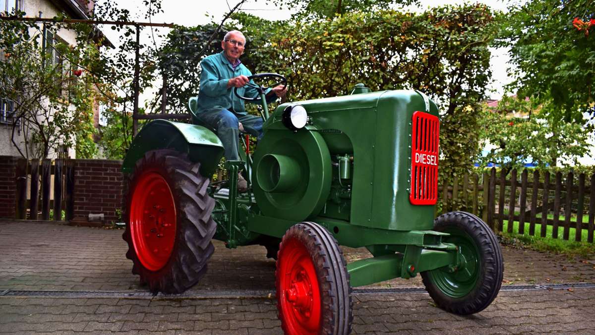 Historische Fahrzeuge: Das mit dem Traktor war Liebe auf den ersten Blick