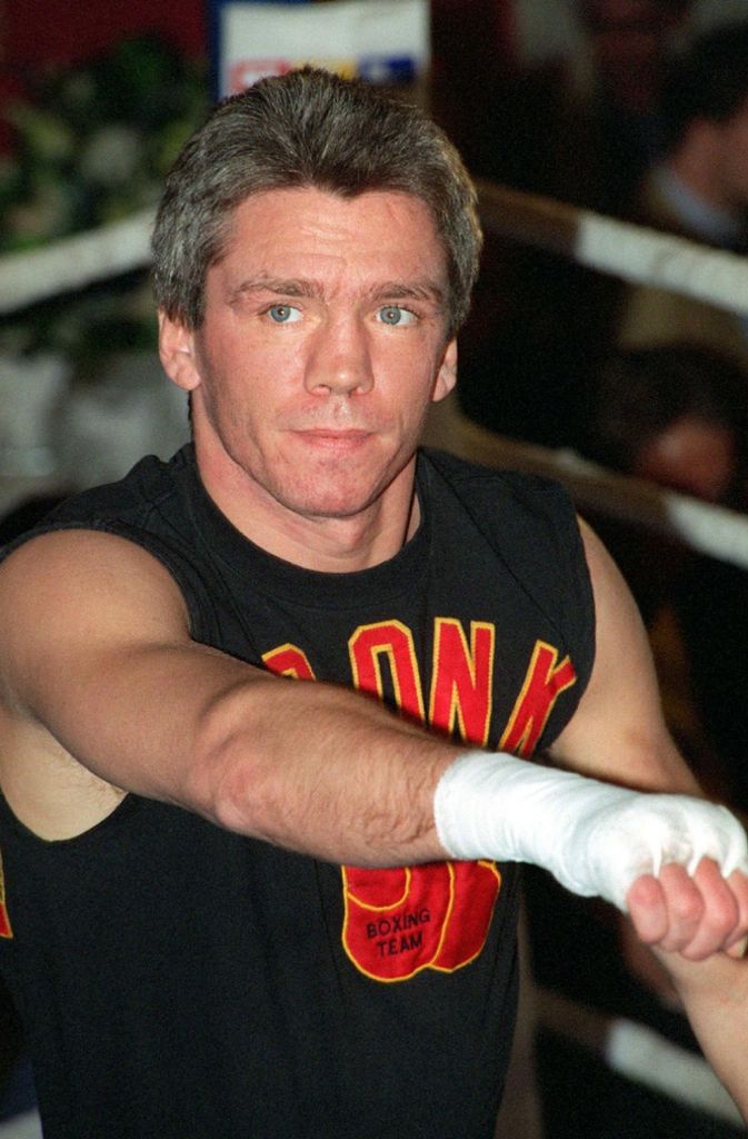 Der Ex-Boxer in jungen Jahren. Das Foto stammt aus dem Jahr 1998.