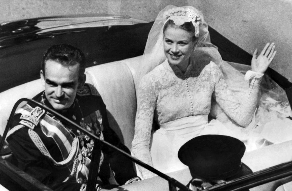 1956 heirateten Fürst Rainier III. und der Hollywood-Star Grace Kelly.