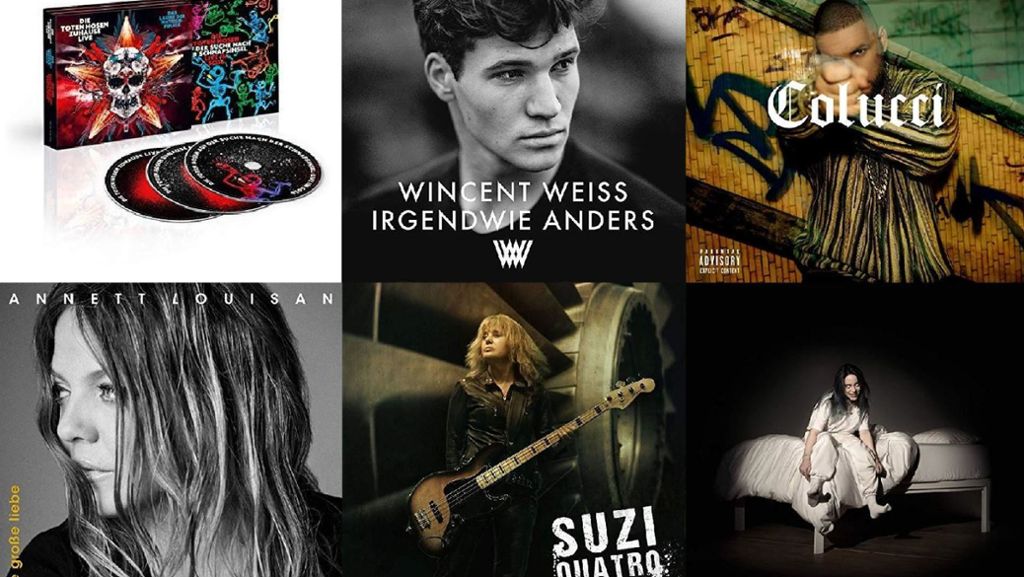 Pop-CDs der Woche: Neues von den Toten Hosen, Annett Louisan, Wincent Weiss und Billie Eilish