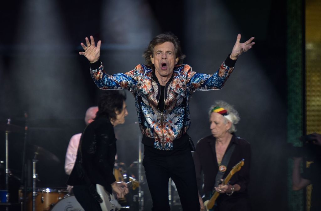 Die Rolling Stones spielen in der Mercedes-Benz Arena.