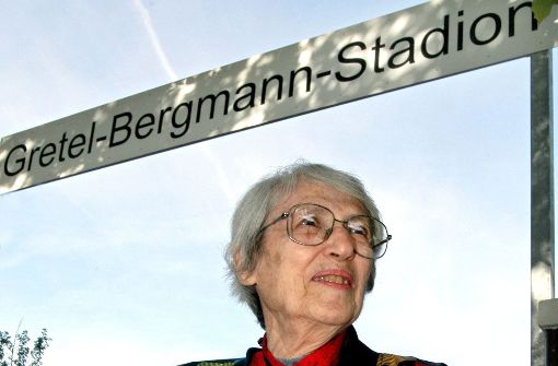Ihre Heimatstadt Laupheim im Kreis Biberach benannte vor drei Jahren zu Ehren von Gretel Bergmann das Leichtathletikstadion nach ihr. Foto: dpa
