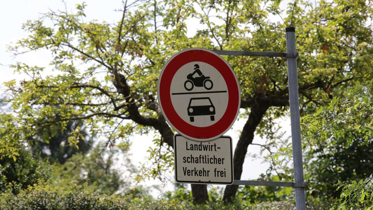 Schleichweg in Stuttgart-Sillenbuch: Die eigene Position prüfen
