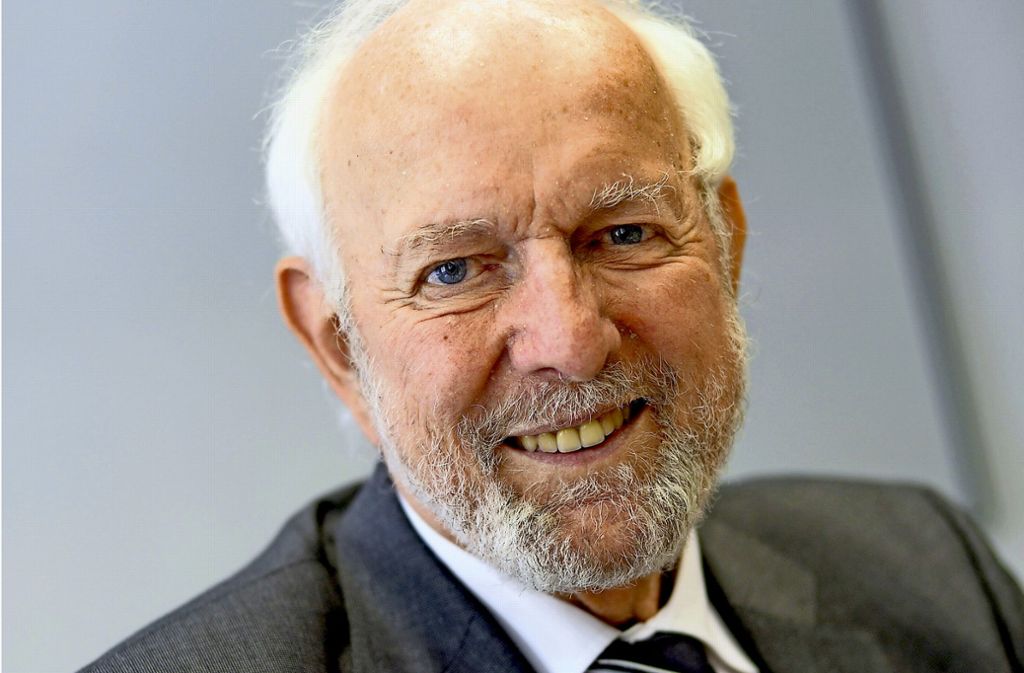 Der deutsche Wissenschaftler Ernst Ulrich von Weizsäcker ist sei 2012 einer der zwei Präsidenten des Club of Rome. Foto: dpa-Zentralbild