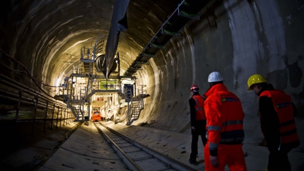 Stuttgart 21: Tunnelbohrer arbeitet wieder