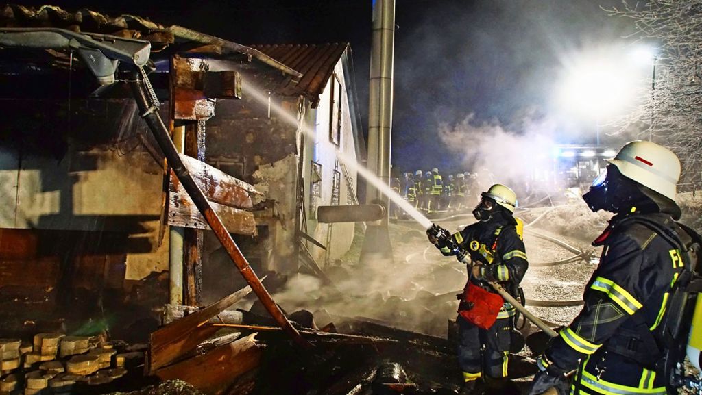 Brandstiftung neben Flüchtlingsheim in Vaihingen/Enz: Polizei sieht keine Hinweise auf Fremdenhass
