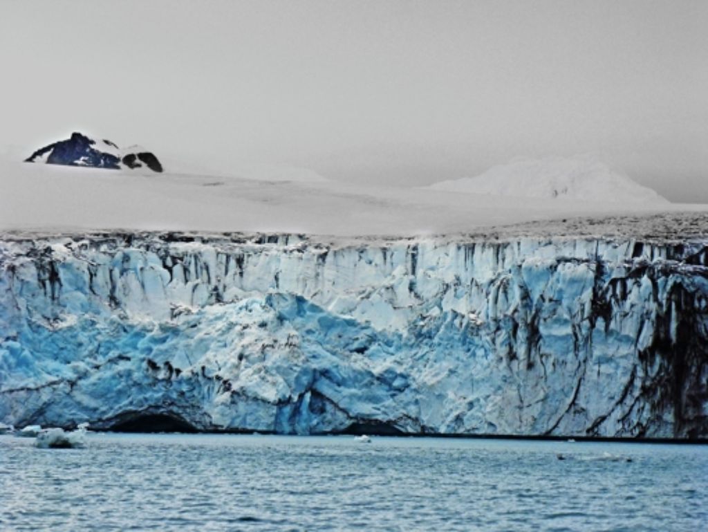 An der Antarktischen Halbinsel beschleunigt sich die Gletscherschmelze. Foto: Science