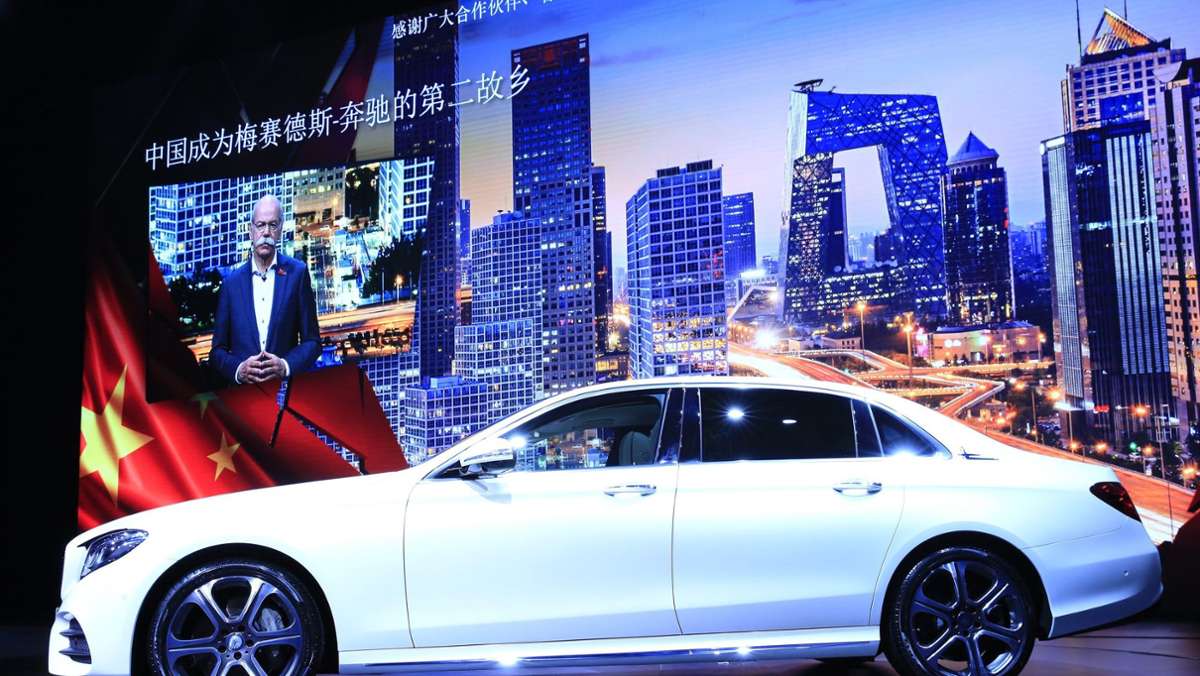 Stuttgarter Autobauer Daimler: Absatz in China wächst zweistellig