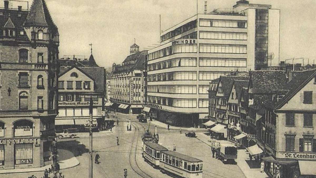 Stuttgart-Album über die  Zeit vor der „Stadtautobahn“: So schön war der Leonhardsplatz früher