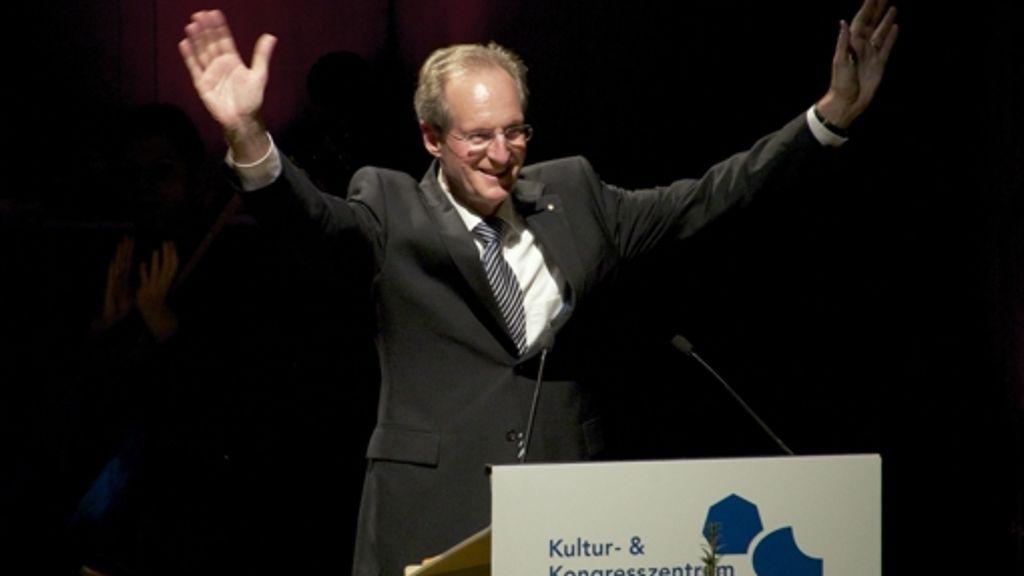 Politiker verabschieden OB Schuster: „Glückwunsch, Herr Professor“