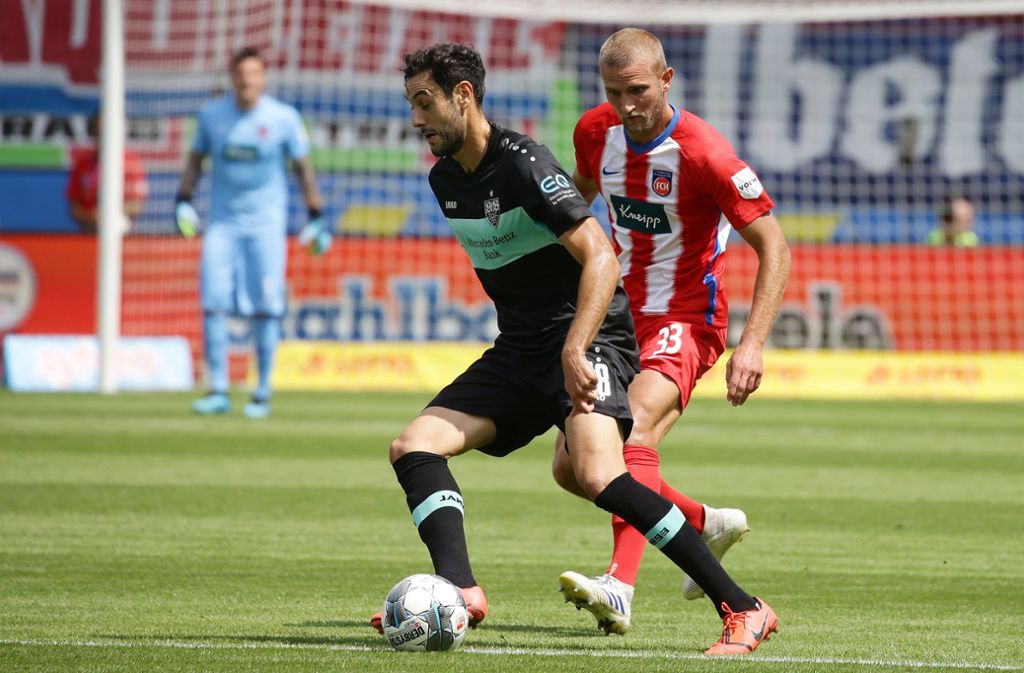 Hamadi Al Ghaddioui ist „Spieler des Spiels“ des VfB Stuttgart im Spiel gegen den 1. FC Heidenheim.