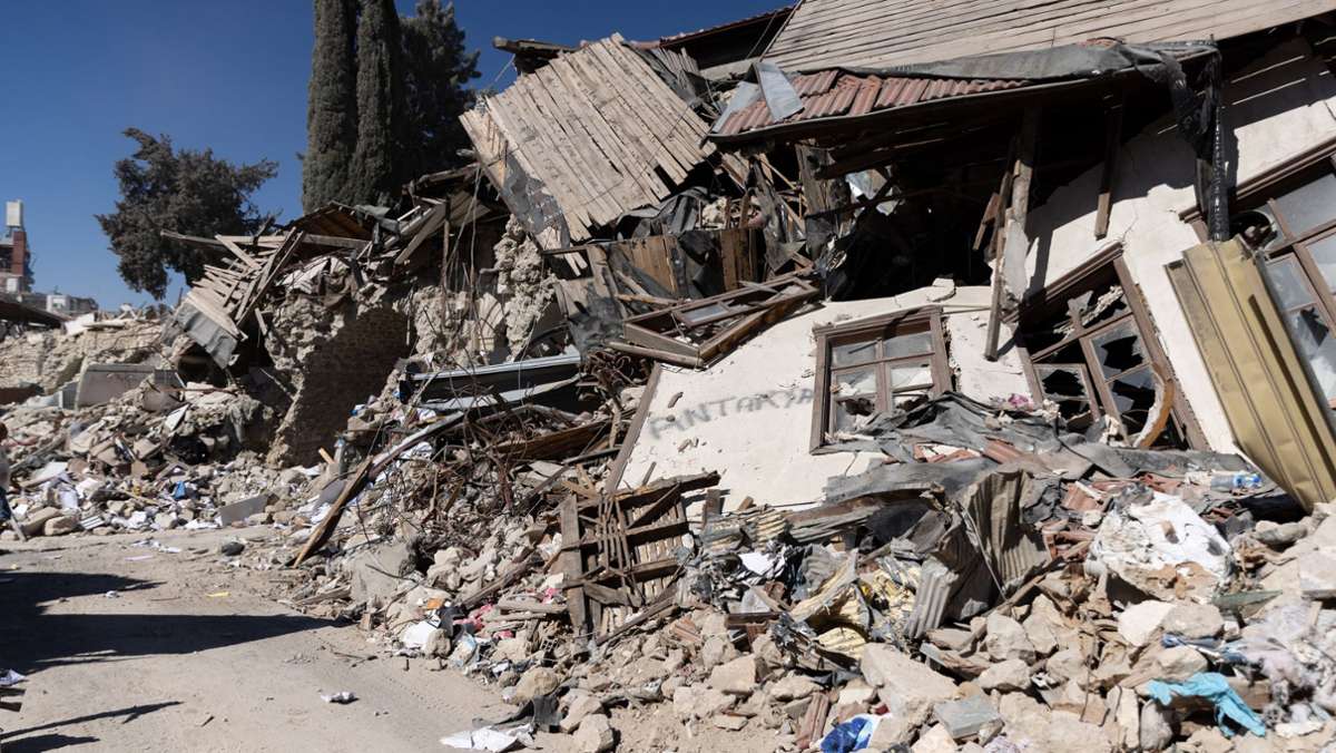 Erdbeben in der Türkei: Leben in Trümmern