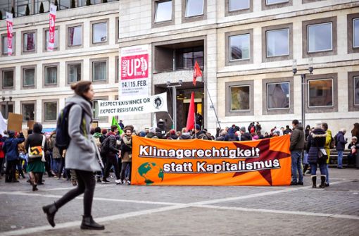 Auch in Stuttgarter demonstriert die Bewegung „Fridays for Future“ seit geraumer Zeit, zurzeit allerdings sind die Möglichkeiten wegen der Coronavirus-Pandemie eingeschränkt. Foto: Lichtgut/Max Kovalenko