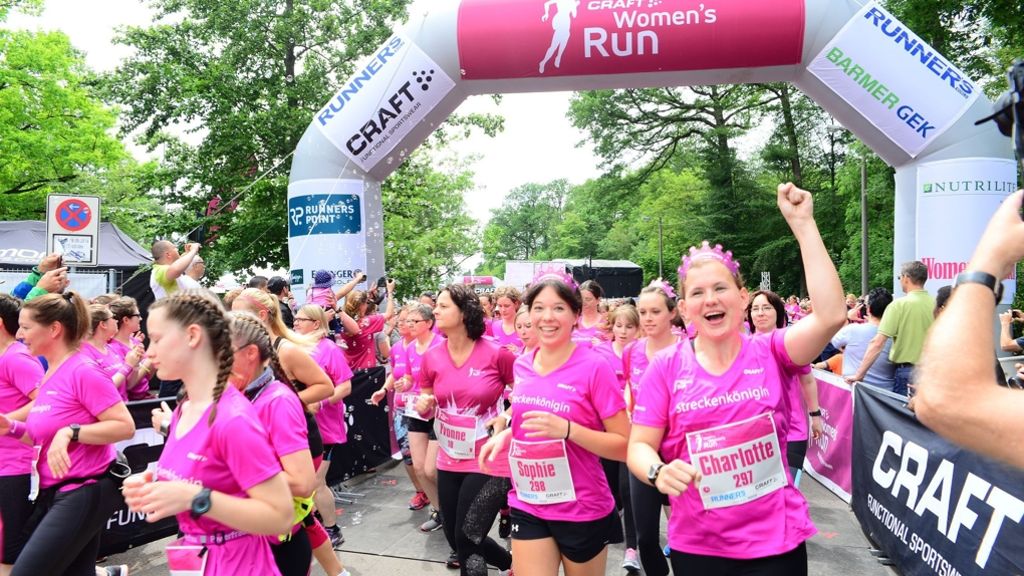 Women’s Run in Stuttgart: Sportlich in Pink