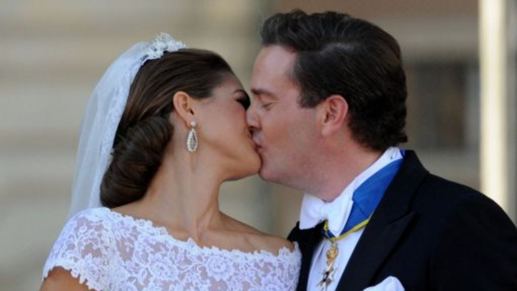 Schwedenprinzessin hat geheiratet: Prinzessin Madeleine und Banker Chris ONeill haben geheiratet