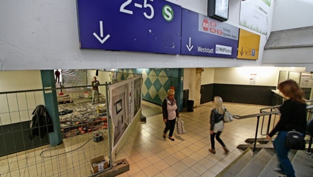 Bahnhof Ludwigsburg: Wo die Bäckerin ihre Kunden anbrüllen muss