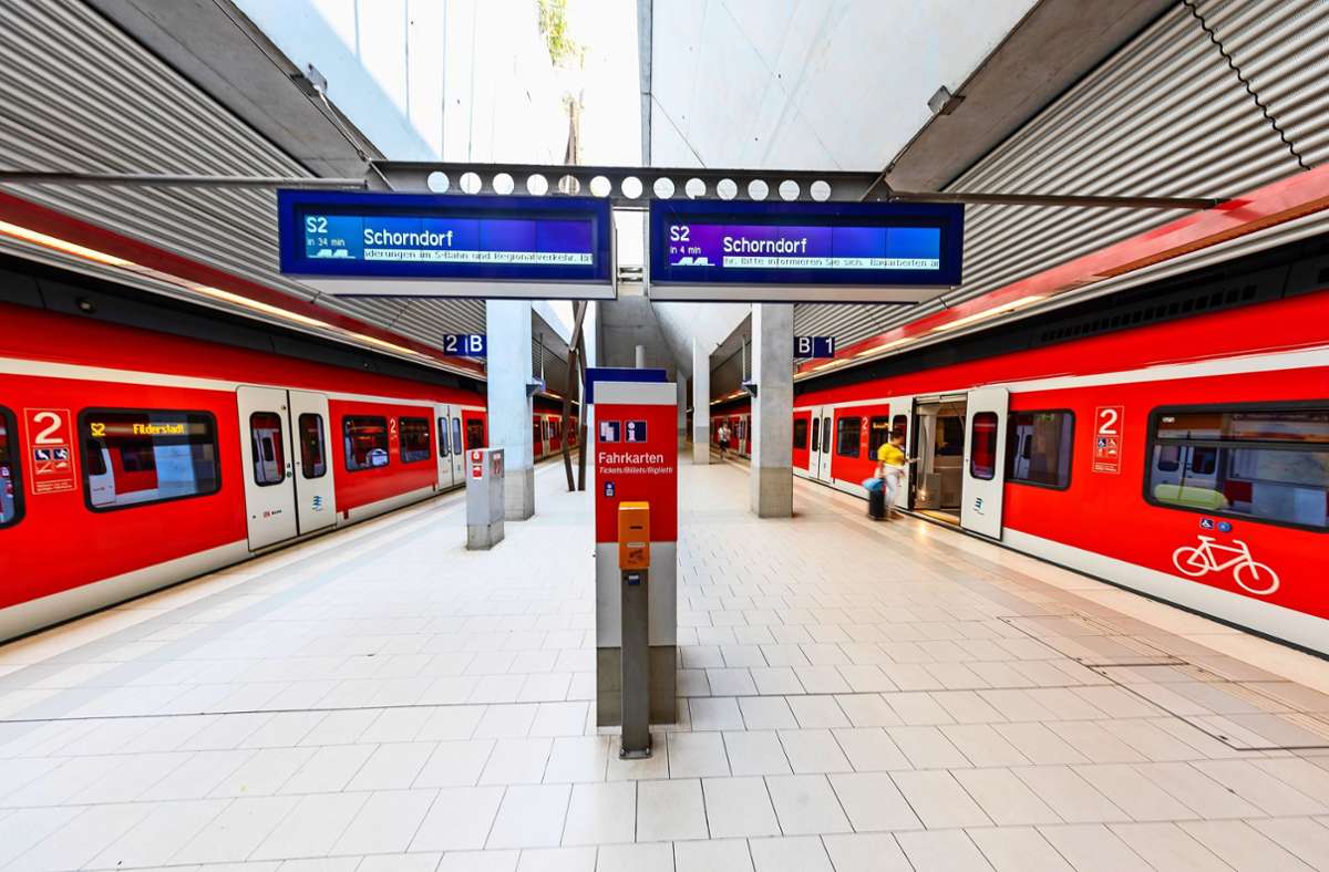 Ein Jahr keine S-Bahn nach Filderstadt? Das wollen und können sich viele nicht vorstellen. Foto: Archiv Thomas Krämer