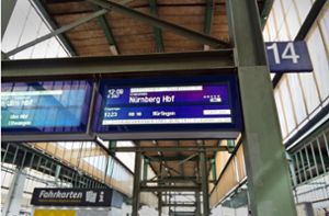GDL-Streik löste am Stuttgarter Hauptbahnhof Verwirrung aus