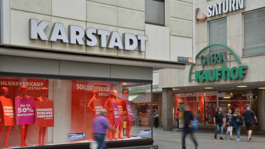 Karstadt und Kaufhof: Bericht: Fusion könnte wackeln