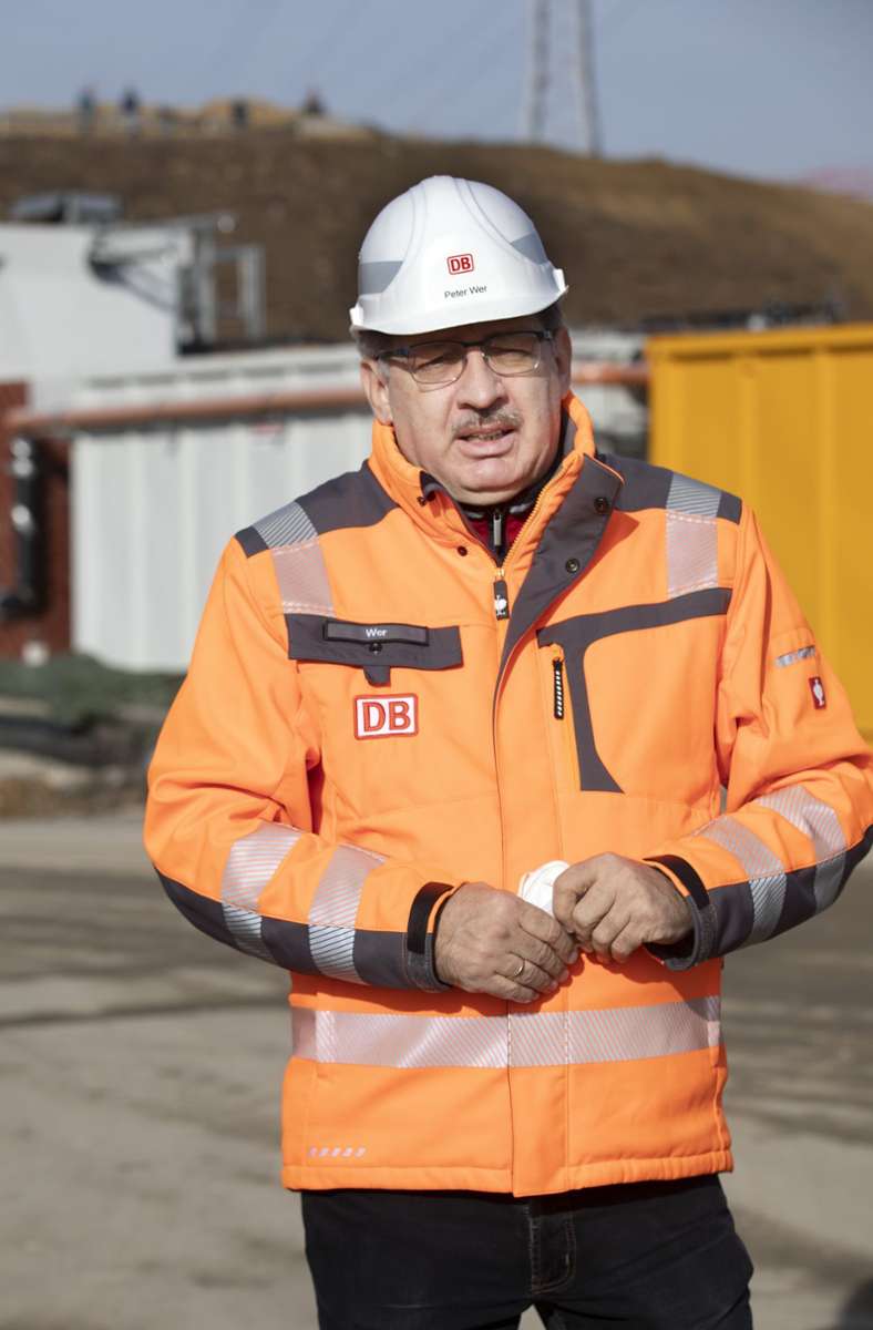 Peter Wer ist Teamleiter des Projekts an der Anschlussstelle Wendlingen.