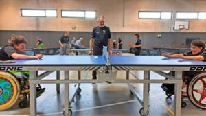 Sportteam des SV Leonberg/Eltingen: Inklusion an der Tischtennis-Platte