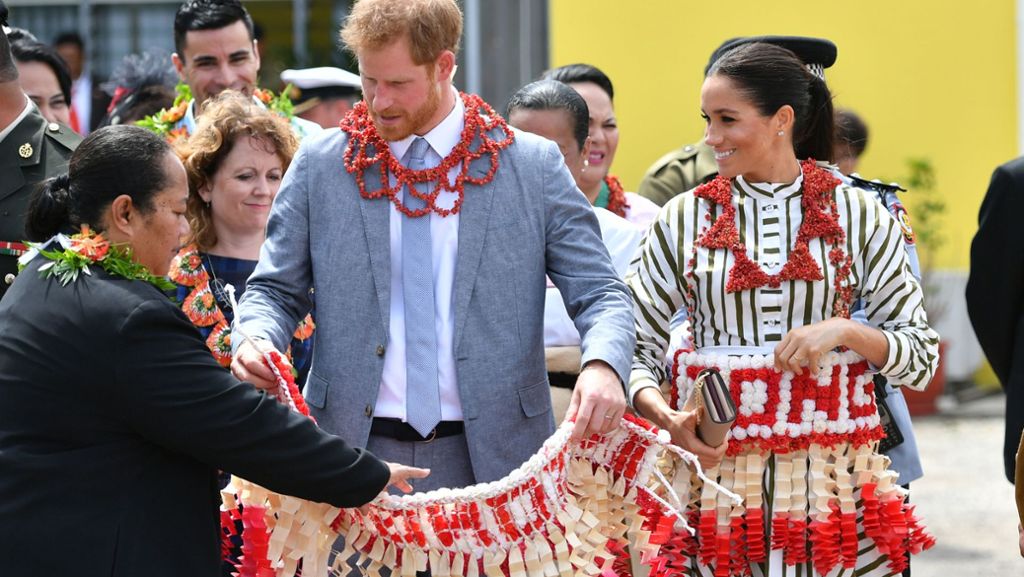 Royals auf Reisen: Harry und Meghan weihen Waldschutzgebiete in Tonga ein